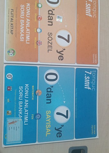 7. Sınıf Sayısal ve Sözel Soru Bankaları