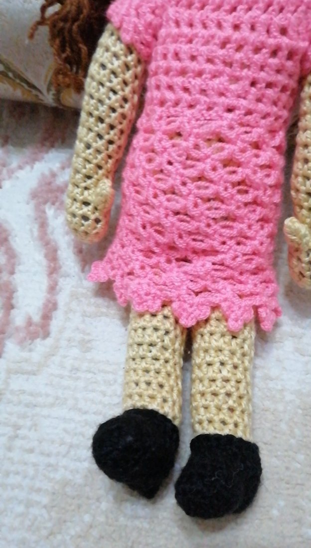 Pembe El Örgüsü Bebek - Görsel 3