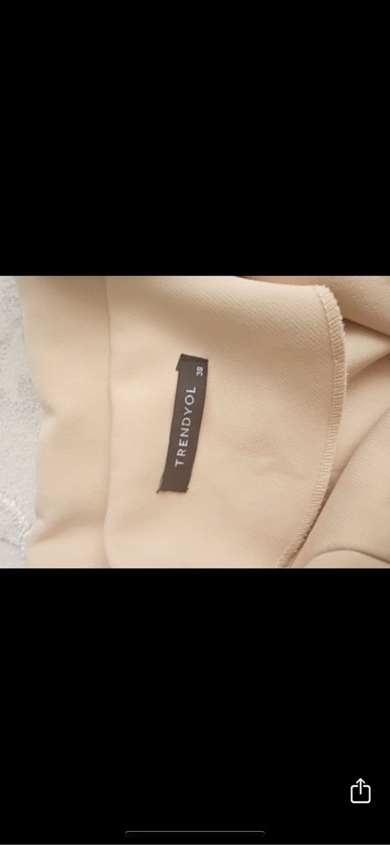 Bej Kemerli Kadın Mini Tulum - Görsel 4