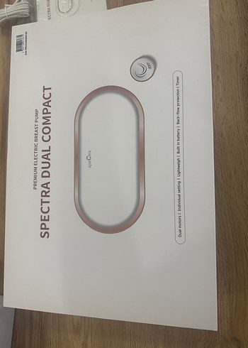 Spectra Dual Compact Şarjlı Süt Pompası