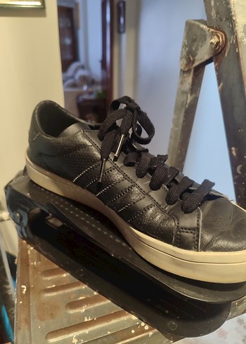 Siyah Bağcıklı Kadın Spor Ayakkabı - Görsel 2