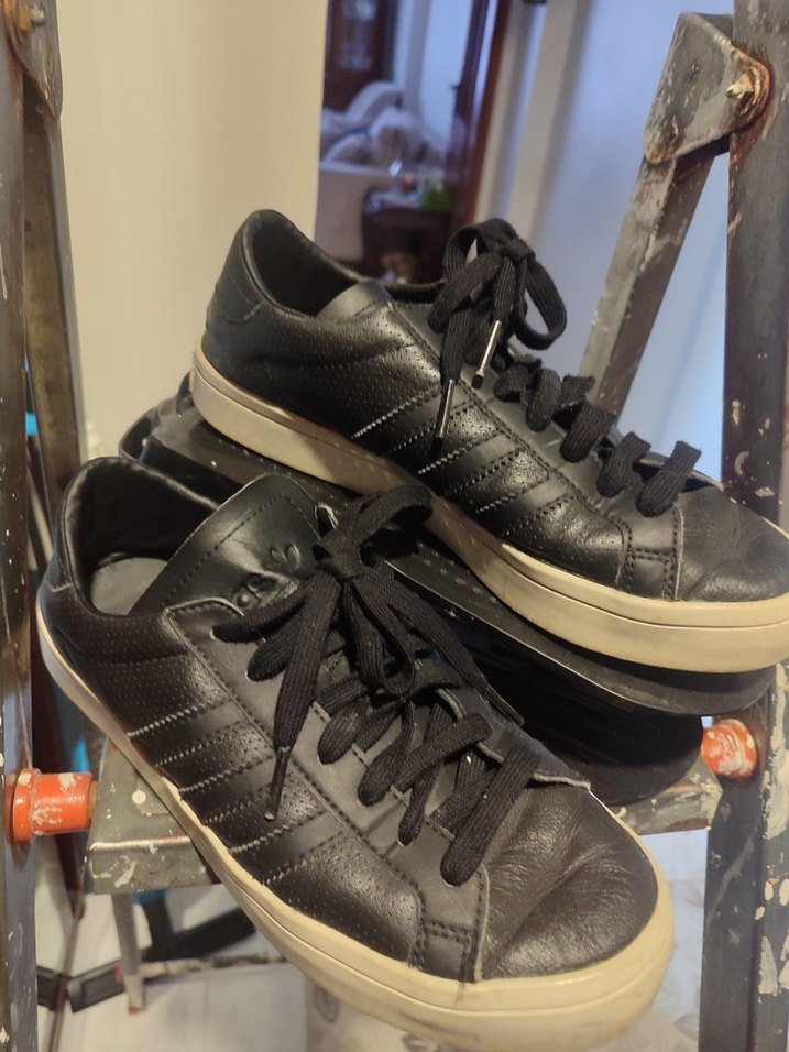 Siyah Bağcıklı Kadın Spor Ayakkabı - Görsel 3