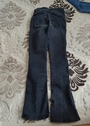 Gri Salaş Kadın Kot Pantolon - Görsel 6