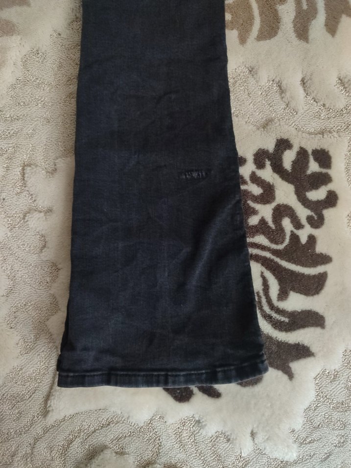 Gri Salaş Kadın Kot Pantolon - Görsel 4