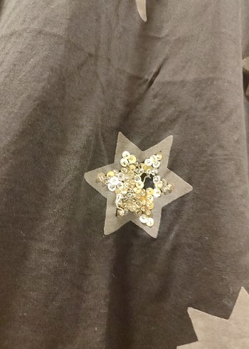 Siyah Kadın Tişört - Görsel 3