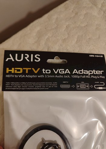 Auris HDMI - 3.5mm Ses Dönüştürücü Kablo - Görsel 2
