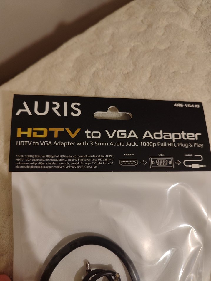 Auris HDMI - 3.5mm Ses Dönüştürücü Kablo - Görsel 2