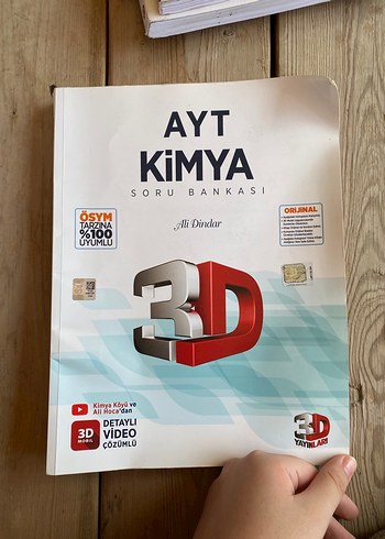 AYT Kimya 3D Soru Bankası