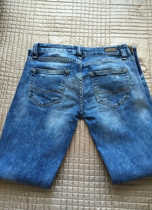 27 Beden mavi Renk Yırtık Kot Pantolon
