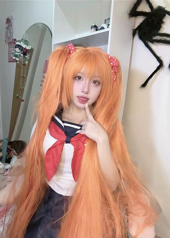 Osana Najimi Cosplay+ Peruk Yandere Simulator Ayano Aishi - Görsel 3