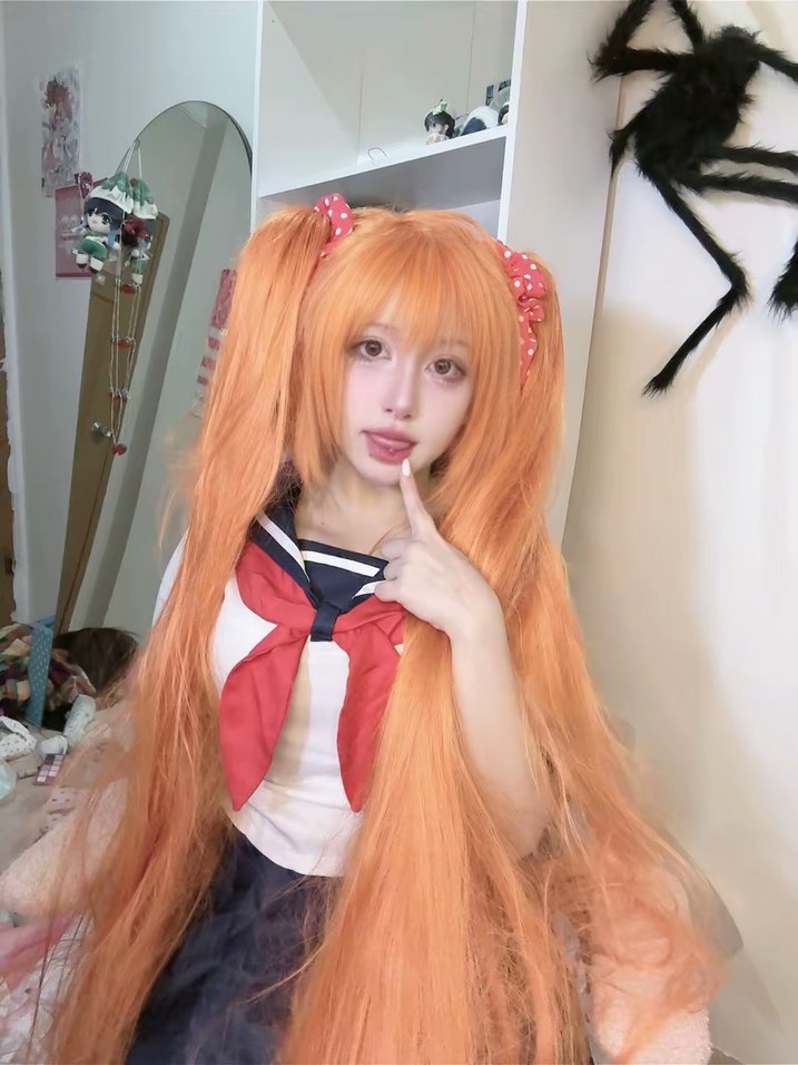 Osana Najimi Cosplay+ Peruk Yandere Simulator Ayano Aishi - Görsel 3