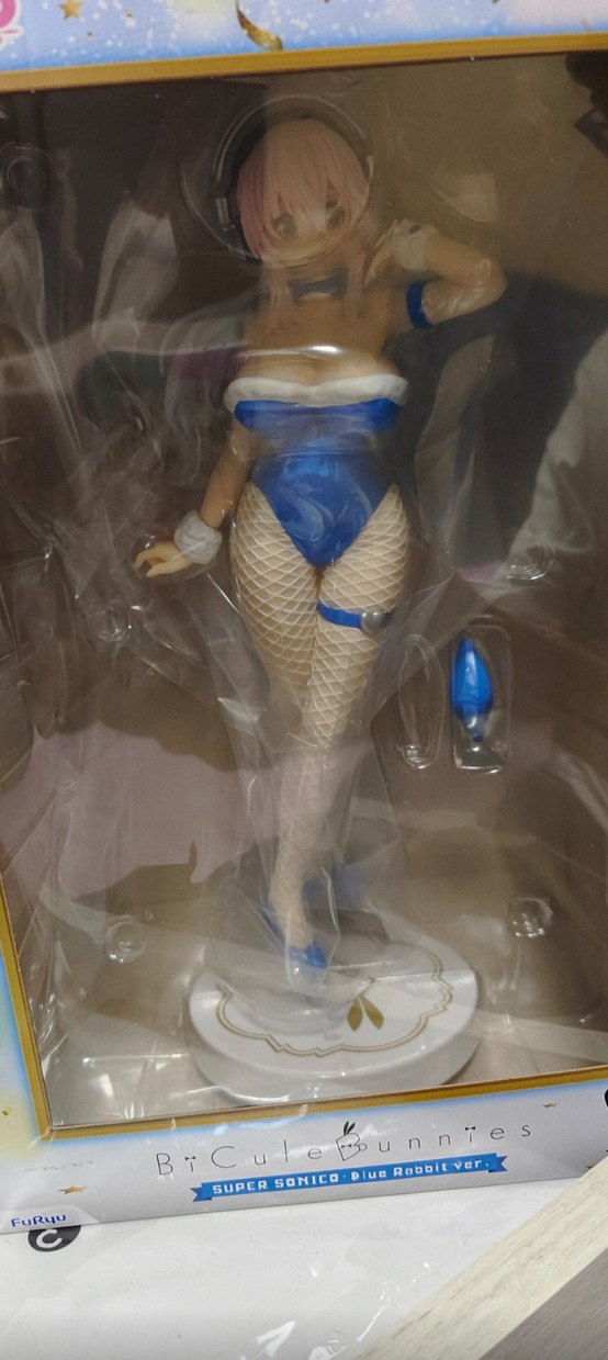 Sonico Bicute Bunnies Mavi Anime Figür - Görsel 2