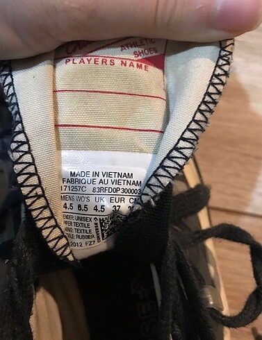 37 Beden converse