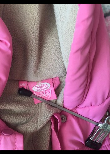 Pembe Kız Bebek Kapüşonlu Tulum - Görsel 9