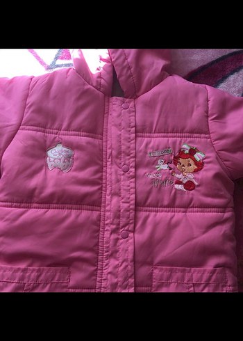 Pembe Kız Bebek Kapüşonlu Tulum - Görsel 2