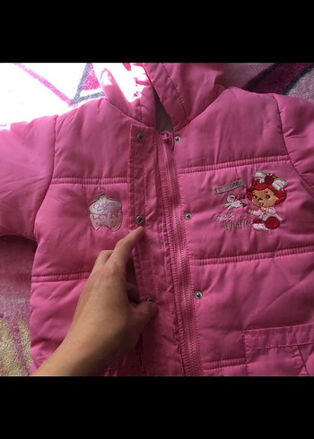 Pembe Kız Bebek Kapüşonlu Tulum - Görsel 8