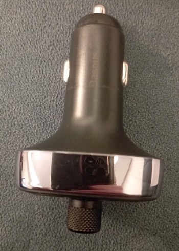 Baseus S-09 Bluetooth FM Transmitter Araç Kiti USB Şarjlı - Görsel 3