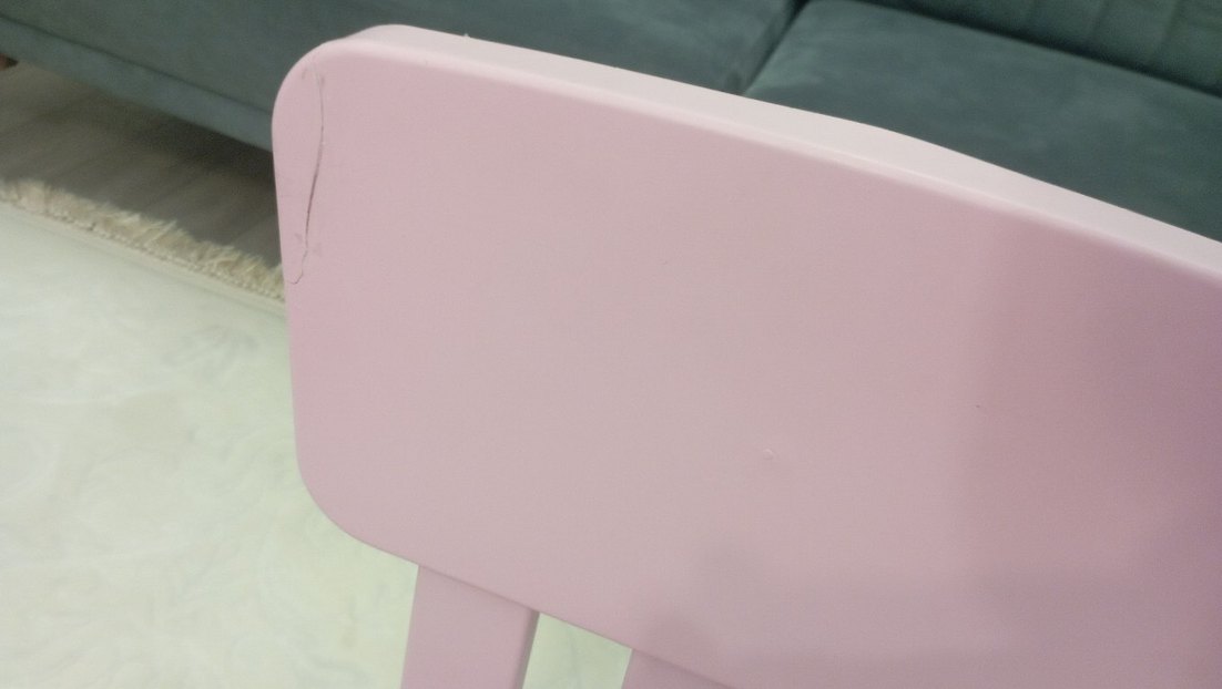 Pastel Pembe Çocuk Masa & Sandalyesi - Görsel 4