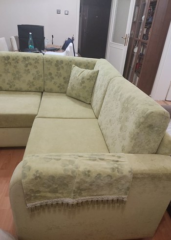 Mikrofiber kumaş, sandıklı L Koltuk - Görsel 2