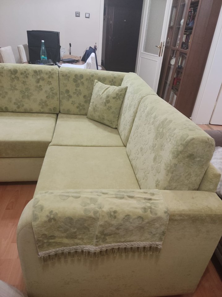 Mikrofiber kumaş, sandıklı L Koltuk - Görsel 2