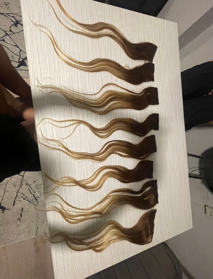 Orjinal 8 parça saç çıtçıt - Görsel 3