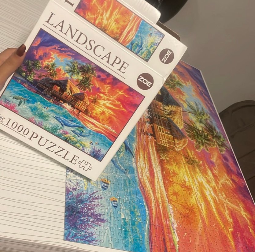 Zoe 1000 Parça Manzara Puzzle - Görsel 5