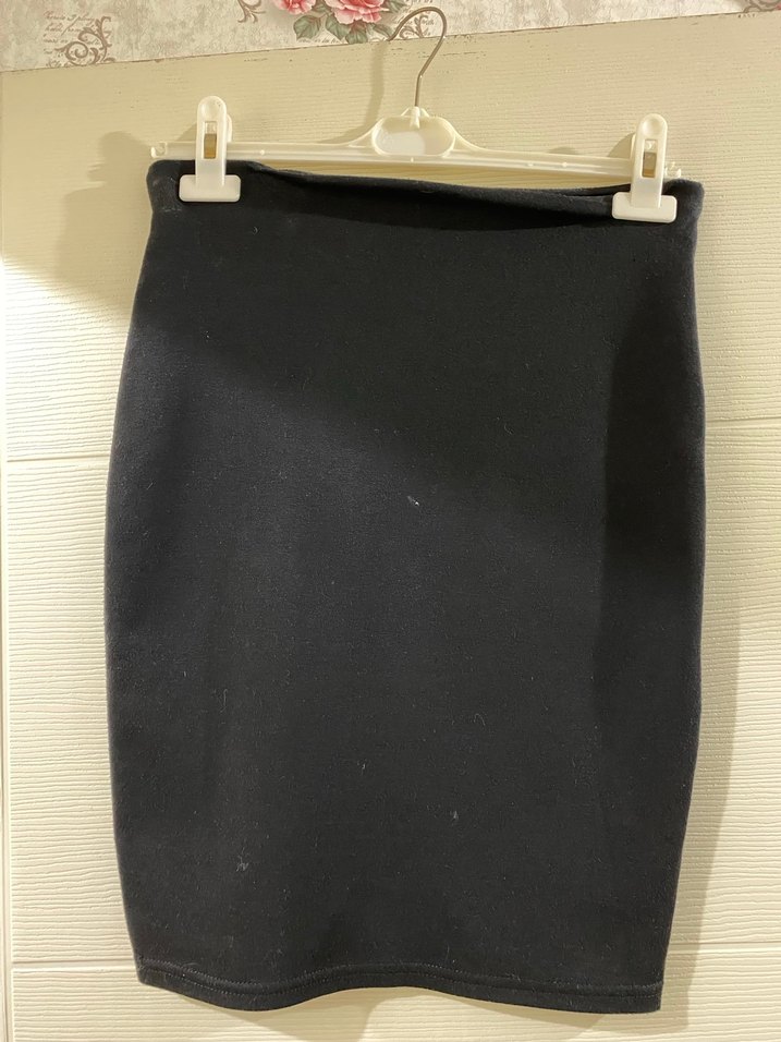 Siyah Midi Kalem Etek - Görsel 2