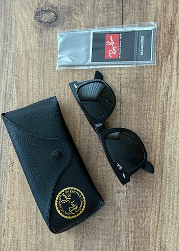 Orijinal Ray-Ban Siyah Güneş Gözlüğü ve Kılıf
