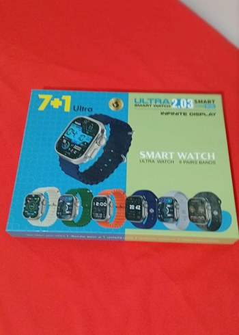 Renkli Kayışlı Ultra 2.03 Akıllı Saat - Görsel 2