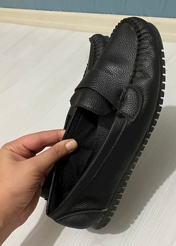 40 Beden siyah Renk Siyah Tokalı Kadın Günlük Ayakkabı