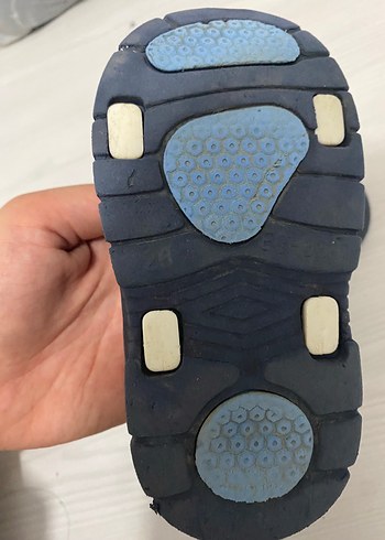 Crocs Mavi Platform Topuklu Kadın Terlik