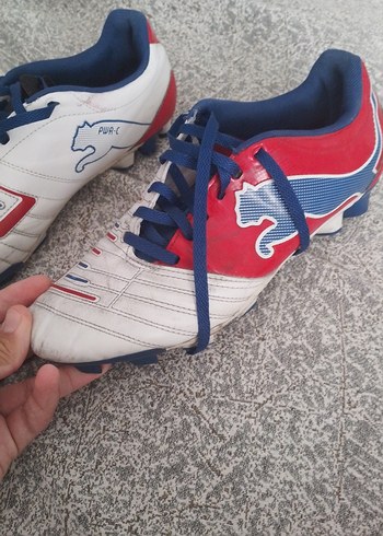 Erkek puma kranpon beyaz sportlifestyle 40 numara