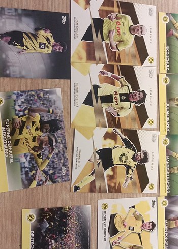  Beden Renk Dortmund Temalı Futbol Kartları