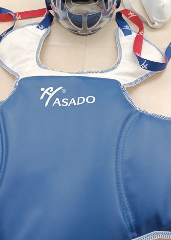 Diğer asado Taekwondo kask, yelek ve koruyucu
