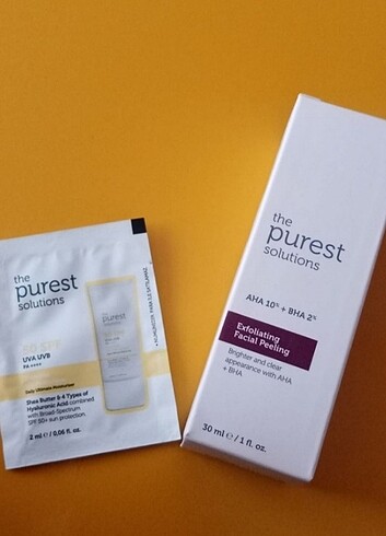  Beden The purest kırmızı peeling 