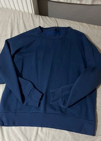 Kadın Lacivert Basic Sweatshirt