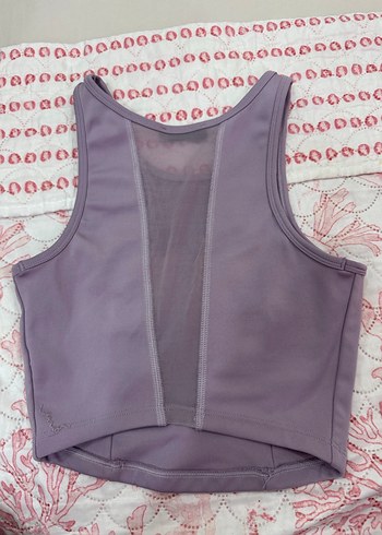 Mor Mini Fitilli Askısız Atlet - Görsel 3