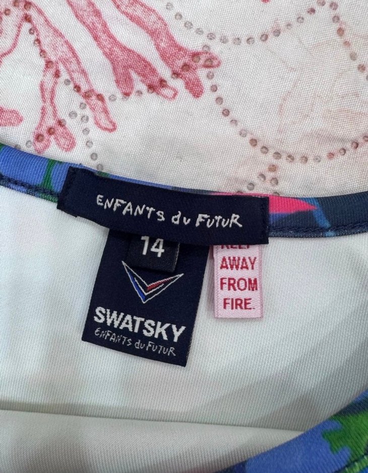 Renkli Baskılı Sporcu Üstü crop kadın - Görsel 3