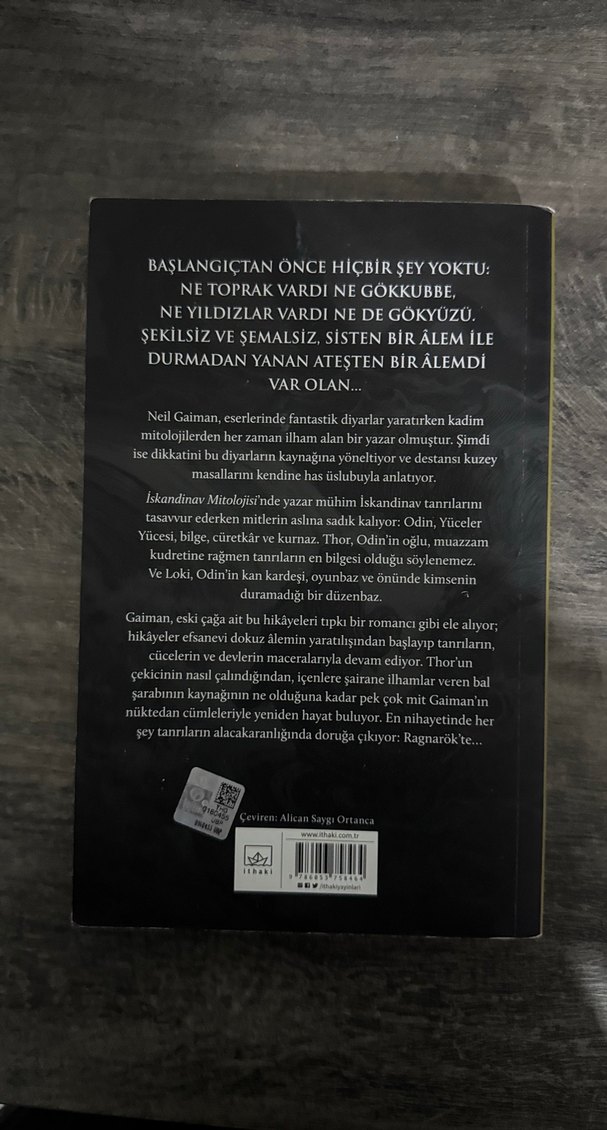iskandinav mitolojisi - neil gaiman - Görsel 2