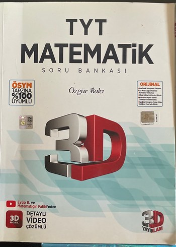 3D TYT-AYT MATEMATİK
