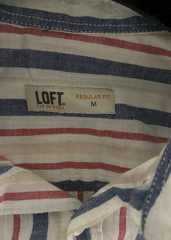 Çizgili Keten Erkek Gömlek, Uzun Kollu, Regular Fit - Görsel 4