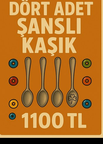 4Lü Şanslı Kaşık
