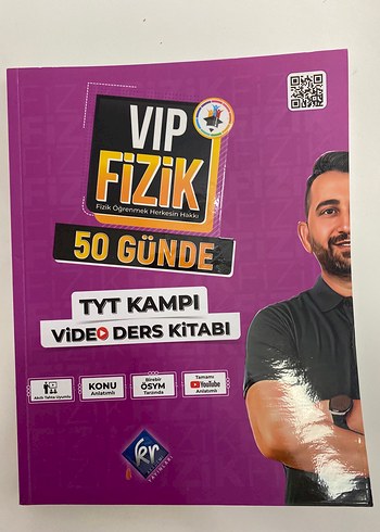 VIP Fizik 50 Günde TYT Kampı Video Ders Kitabı