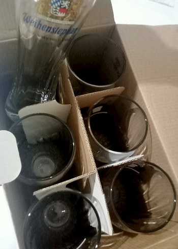 Paşabahçe Weihenstephan Baskılı Beyaz Bira Bardağı