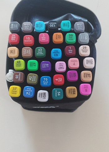 Çok Renkli Sanat Kalemleri Seti