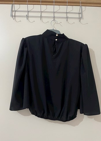 Siyah Kadın Bluz - Görsel 2