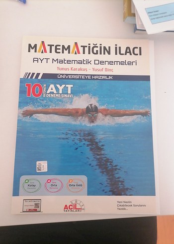 ACİL Matematiğin İlacı AYT Matematik Deneme