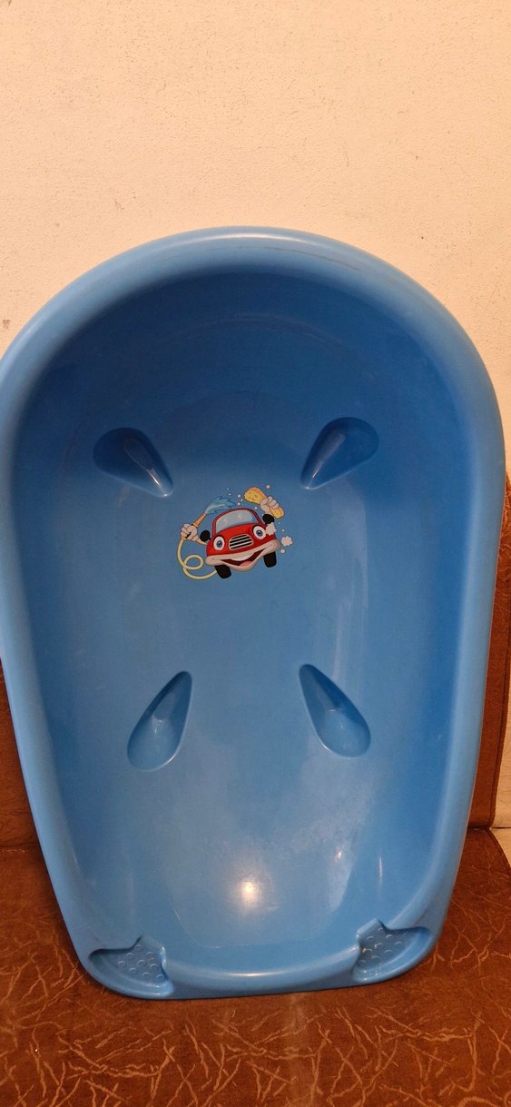 Çocuklar için Mavi Çocuk Küveti - Görsel 3