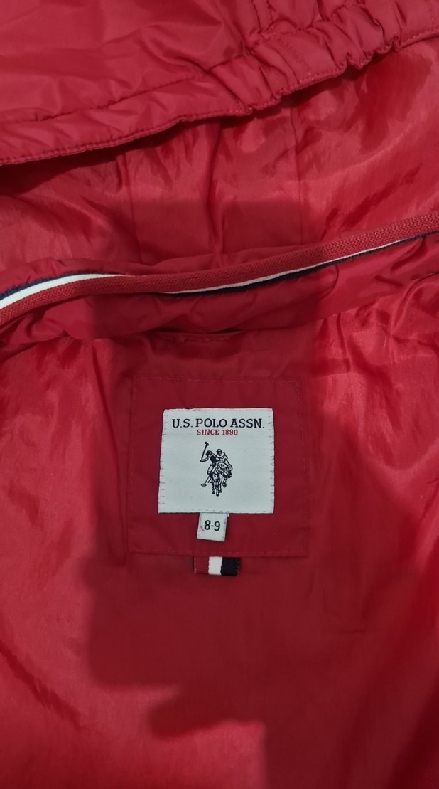 Kapitone  desenli Kırmızı-Lacivert erkek çocuk Yelek Kapüşonlu - Görsel 3