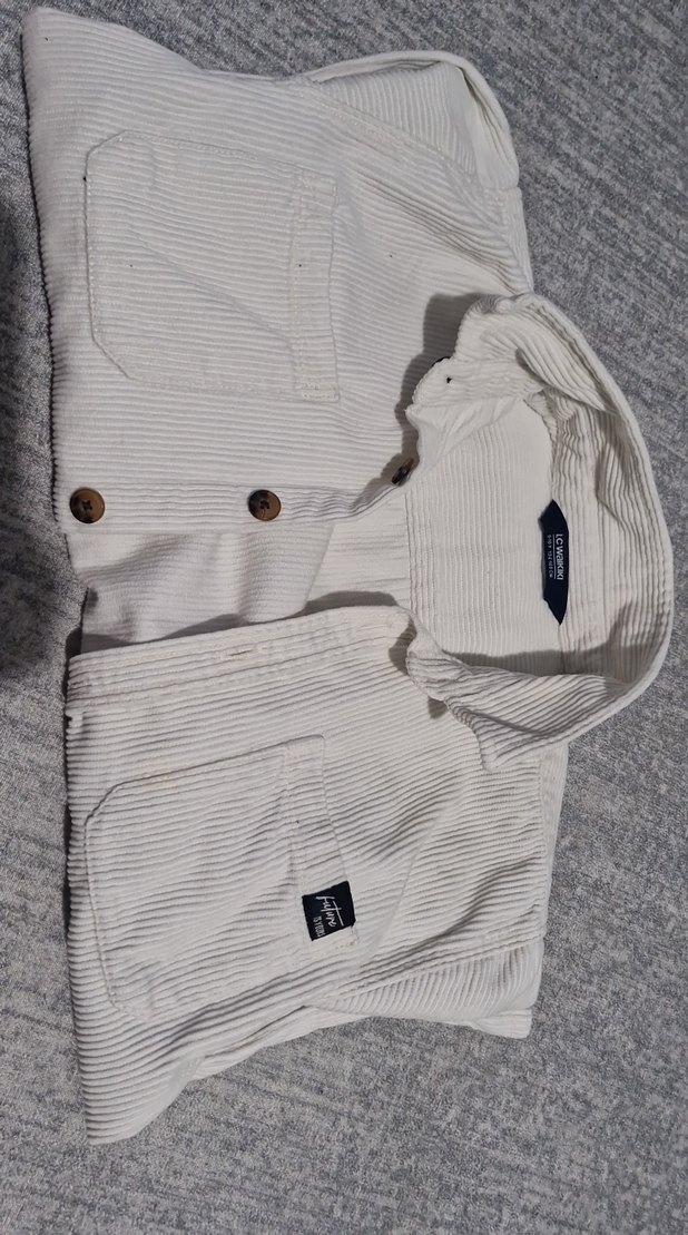 Erkek cocuklar icin 9-10 yasa uygun beyaz renk gömlek - Görsel 4